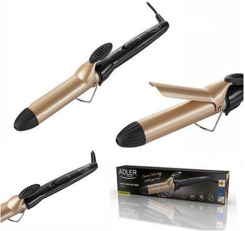 Immagine prodotto Adler Arricciacapelli AD 2112 Sistema di riscaldamento in ceramica, 55 W, nero