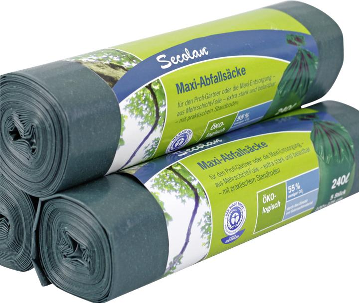 Image du produit Secolan Maxi sacs à déchets (5 x, 240 l)