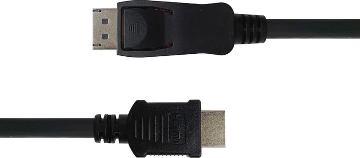 Actual product image Deltaco Cables DisplayPort to HDMI, 4K UHD,, juodas / DP-3030-K / 00110013 (3 m, DisplayPort, 1.2)