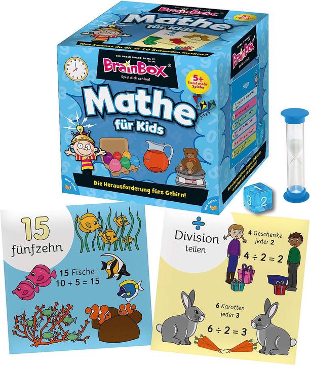 Actual product image Brainbox Brain Box Math for Kids (German)