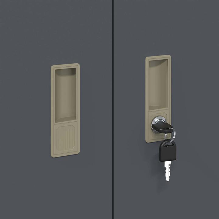 Actual product image vidaXL Büro-Beistellschrank (40 x 80 x 90 cm)