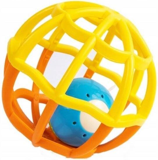 Image du produit Smily Jouer à Rattle Soft Orange Ball