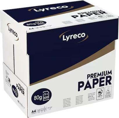 Produktbild Plutoos Kopierpapier Premium A4, 80 g/m2, weiss, Box 500 Blatt (80 g/m²)