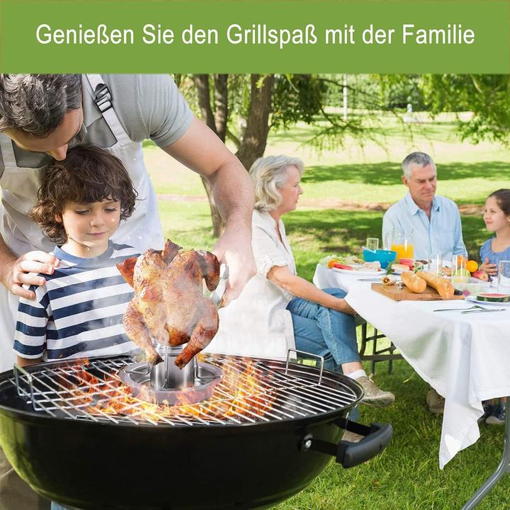Produktbild Amozo Hähnchenbräter mit Aromabehälter