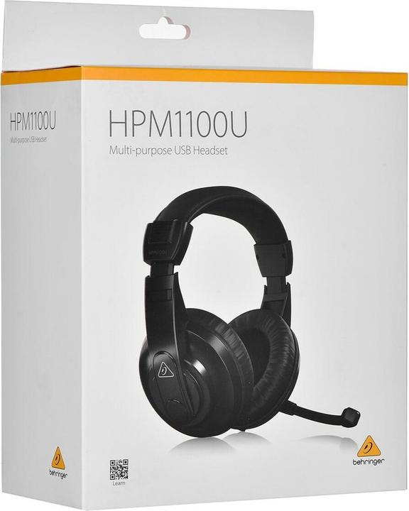 Actual product image Behringer HPM1100 - closed headphones su microphone and USB connection (ANC, Cable)