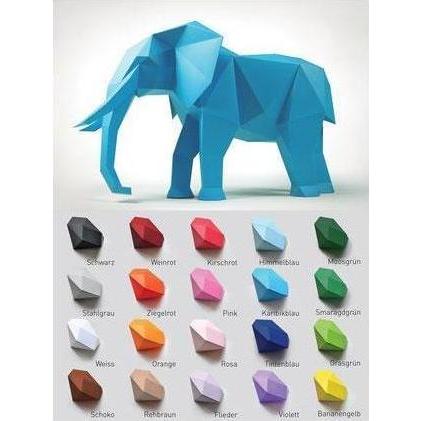 Liebesreh ELEFANT KIRSCHROT - Bastelset Elefant kirschrot (ELEFANT_KIRSCHROT)