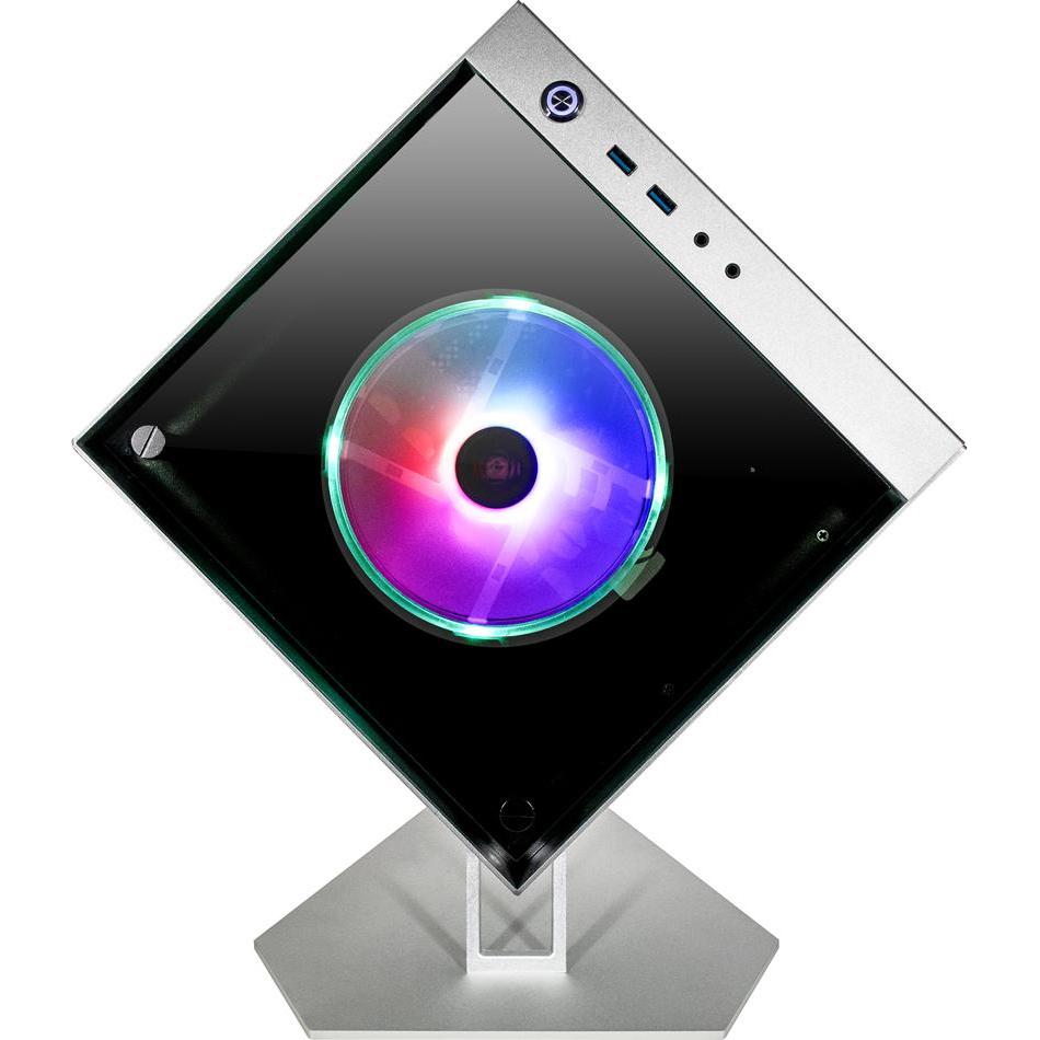 Thumbnail - Linkworld Cube Mini 805 (Mini-ITX), PC Gehäuse, Silber