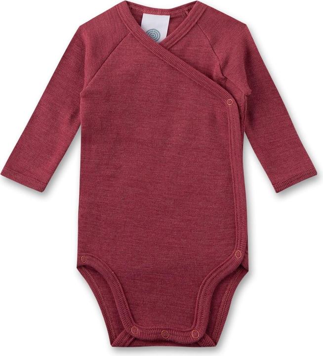 Produktbild Sanetta Merino/Seide Wickelbody uni (68, 74)
