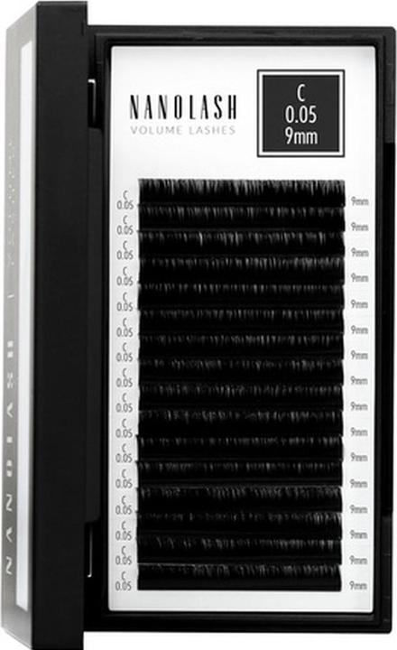 Actual product image Nanolash Volume Lashes False Lashes for Professional Eyelash Extensions Volume Eyelash Extensions 9m (Artificial eyelashes)