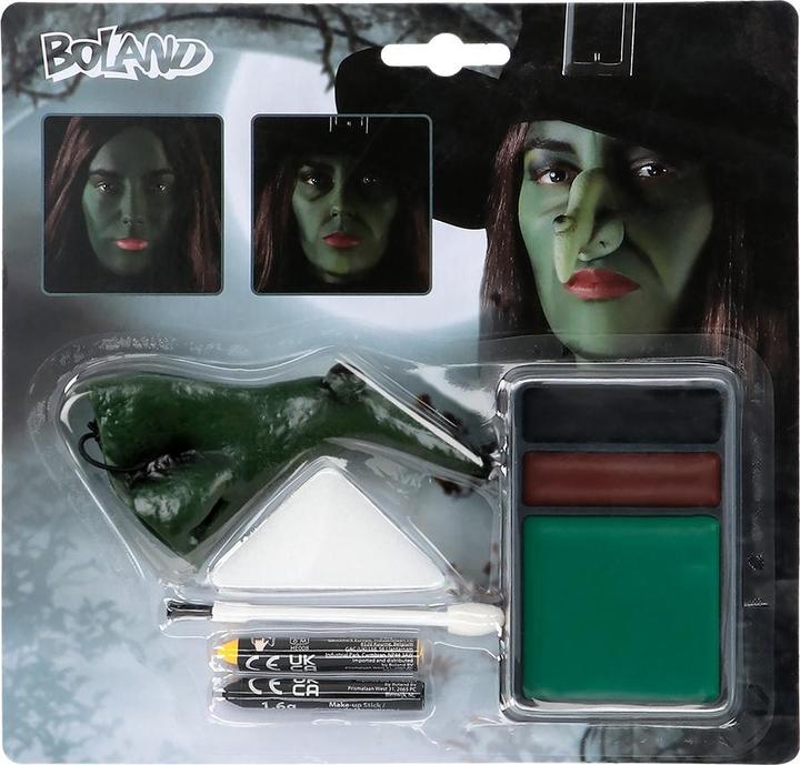 Actual product image Boland Witches makeup set: With nose