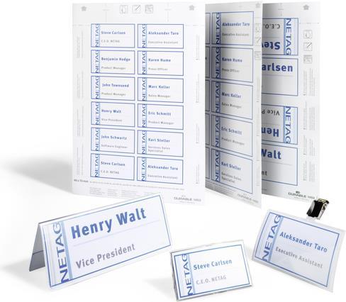 Actual product image Durable BADGEMAKER - Replacement labels