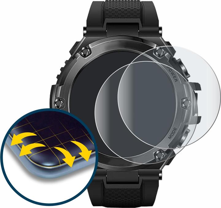 2x Pellicola protettiva per Stahlgear Zeus 1.85, rivestimento