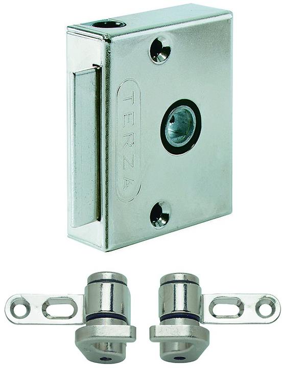 Produktbild Heusser Espagnolette-Schrankschlösser TERZA, zum Anschrauben (360° Drehung) (Drehknopfzylinder)