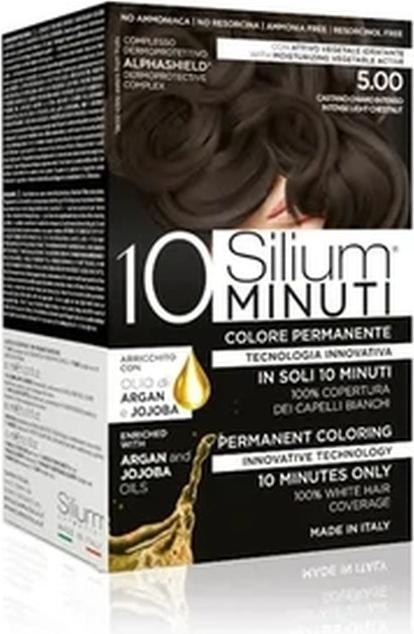 Image du produit Silicium G5 10 Minute Colorations permanentes pour cheveux intenses 183g 5.0 Light Brown Intenso (5.0 Marron clair Intenso)
