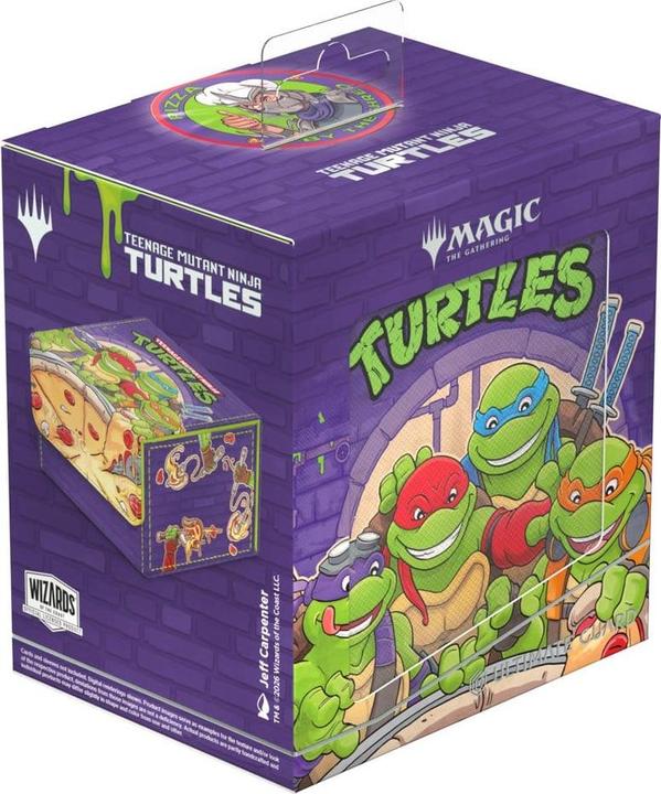 Actual product image Ultimate Guard Sidewinder 133+ Xenoskin Magic: The Gathering | Teenage Mutant Ninja Turtles - Lean M