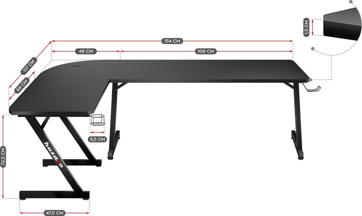 Actual product image Huzaro Hero 7.0