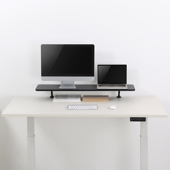 Actual product image Ergo Office Desktop shelf for monitor, screw-on, 13"32", max. 20 kg, ER-409