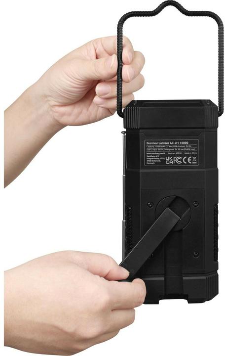 Actual product image Sandberg Survivor Lantern All-in1, 10000 (10000 mAh, 10 W, 37 Wh)