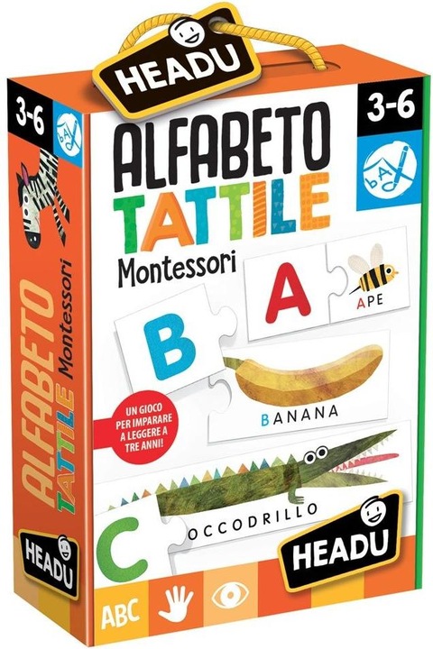 Actual product image Sombo IT Montessori Alfabeto Tattile (Italian)
