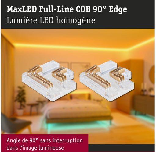 Produktbild Paulmann MaxLED Full-Line COB Connector Ecke (RGBW, 2.10 cm, Indoor)