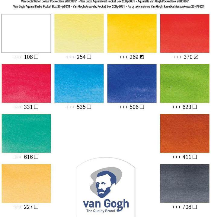 Produktbild Talens Van Gogh (Mehrfarbig, 12 ml)