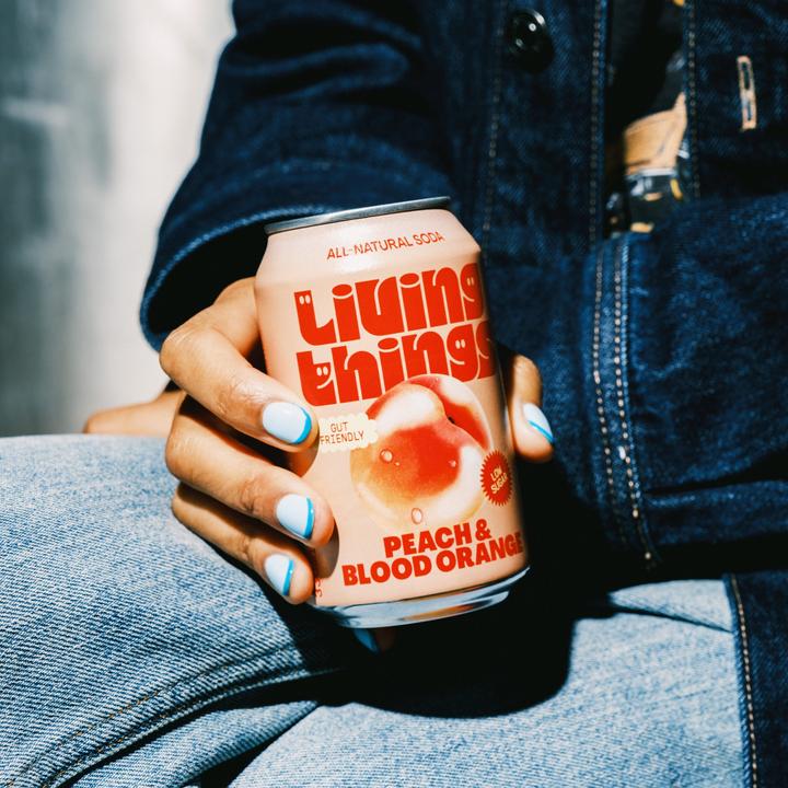Immagine prodotto Living Things Pesca e arancia rossa (12 x 33 cl)