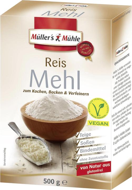 Immagine prodotto Mueller's Mühle Farina di riso (500 g, 1 pz.)