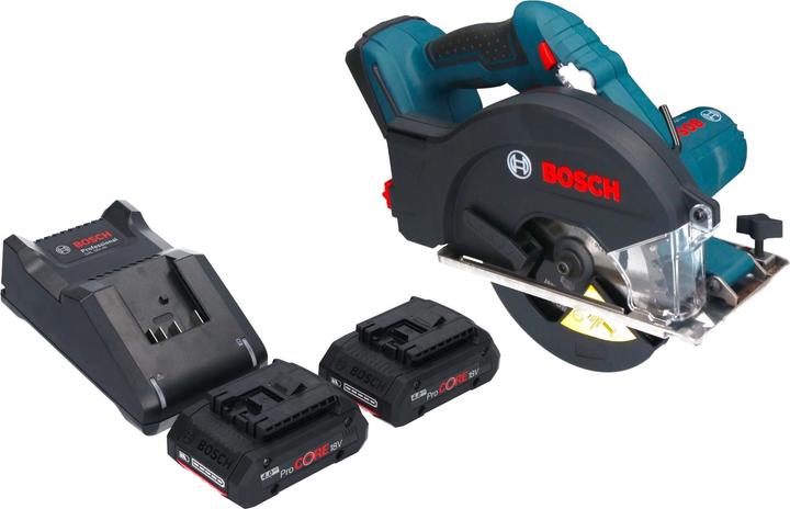 Actual product image Bosch Professional Bosch GKM 18V-50 Professional cordless metal circular saw 18 V 136 mm brushless + 2x ProCORE