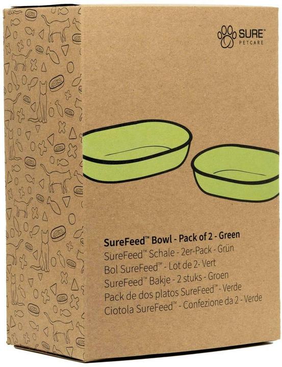 Produktbild SureFeed Zubehör Einzel-Ersatzschale, Grün, 2 Stk., Material (45 cl)