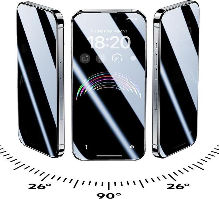 Image du produit Benks Verre blindé Ultra Shield (1 pièce(s), Apple iPhone 15 Pro)