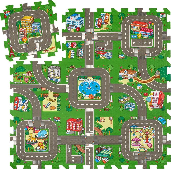 tectake Ma ville (90 x 90 cm)