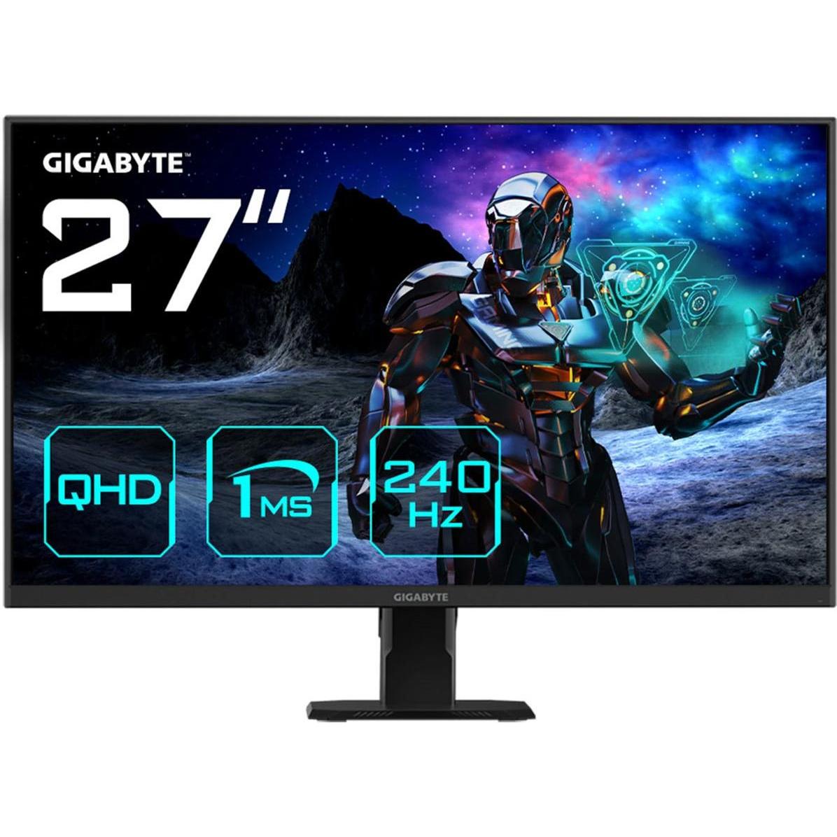 Gigabyte GS27Q X (2560 x 1440 Pixel, 27"), Monitor, Schwarz