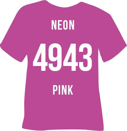 Produktbild Poli-tape Aufbügelfolie Poli-Flex turbo, 30.5 x 122 cm, Neon Pink