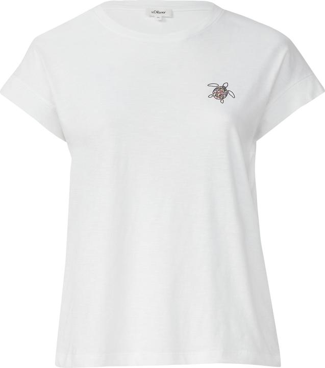 Produktbild S.Oliver T-Shirt T-Shirt im Relaxed Fit mit kleinem Artwork (44)