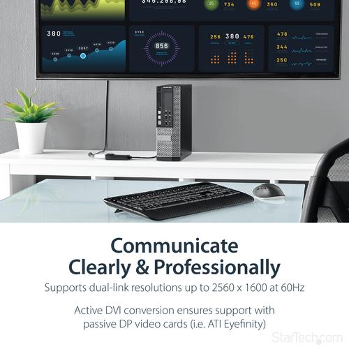 Immagine prodotto StarTech Adattatore Attivo Da DP A Dvi dl dl Attivo (DVI, 54.90 cm)