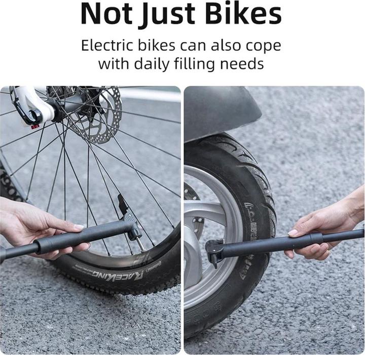 Actual product image Rockbros 42520001001 bicycle pump - black