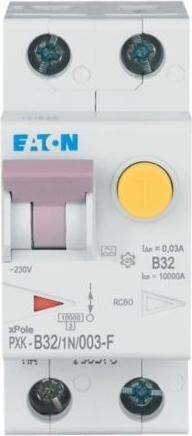 Produktbild Eaton PXK-B32/1N/003-F Fi/LS193537Kombischalter B 32A 1+N 30mA 193537