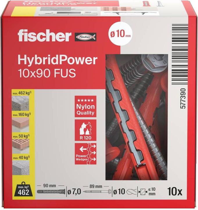 Immagine prodotto Fischer HybridPower 10x90 FUS (10 pz.)