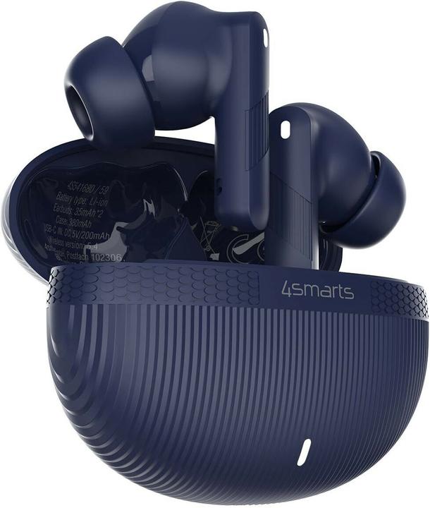 Actual product image 4smarts TWS Bluetooth Kopfhörer SkyBuds Pro ANC (ANC, 20 h, Wireless)