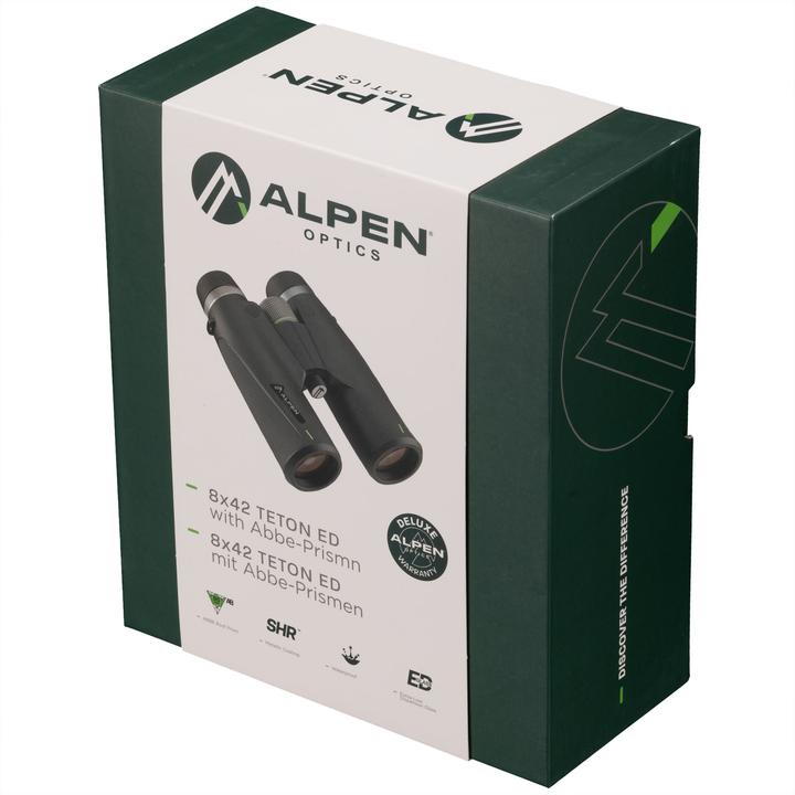 Actual product image Alpen Optics 8x42 Alpen Teton Abbe prisms / ED (8x, 42 mm)