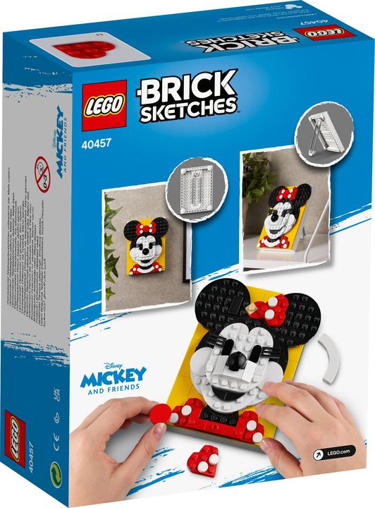 Produktbild LEGO Brick Sketches - Minnie Maus (40457, LEGO Disney, LEGO Seltene Sets)