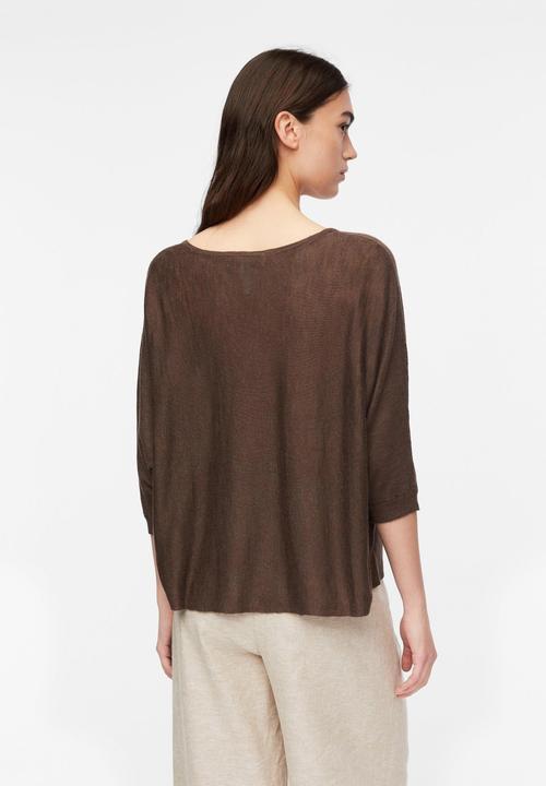 Produktbild Comma Lockerer Feinstrickpullover aus Leinenmix (XL)