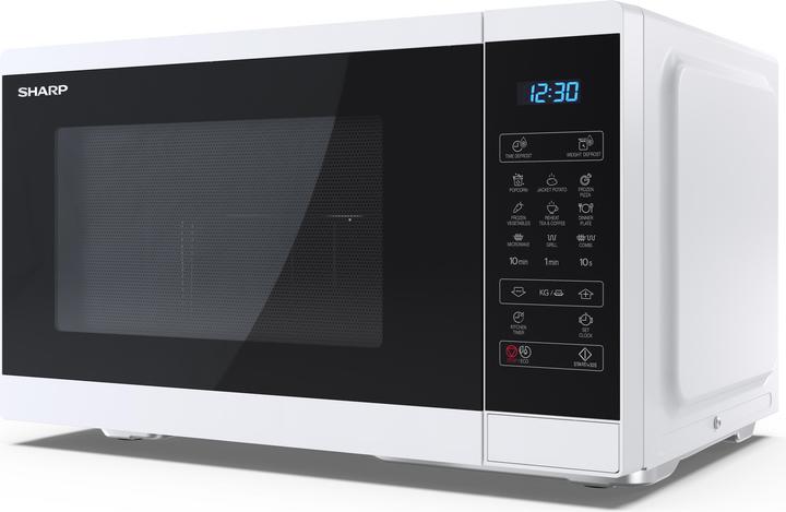 Actual product image Sharp | Microwave Oven with Grill | YC-MG252AE-W | Free standing | 25 L | 900 W | Grill | White (25 l)