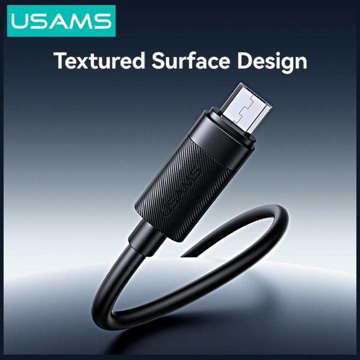 Immagine prodotto Usams Cable U94 18W MicroUSB to USB-A 1m black (1 m, 18 W)