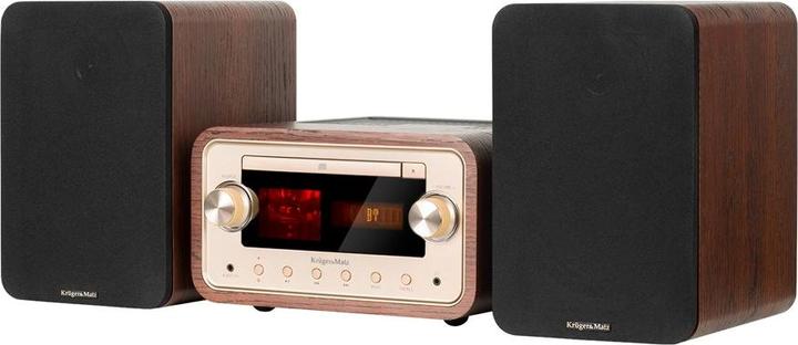 Immagine prodotto Krüger&Matz KM1961 - Microsistema con DAB+, Bluetooth, USB e lettore CD (Bluetooth, Lettore CD, 2x 30 W)