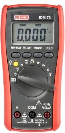 Actual product image RS PRO IDM73 Digital Multimeter (CAT III, CAT IV)