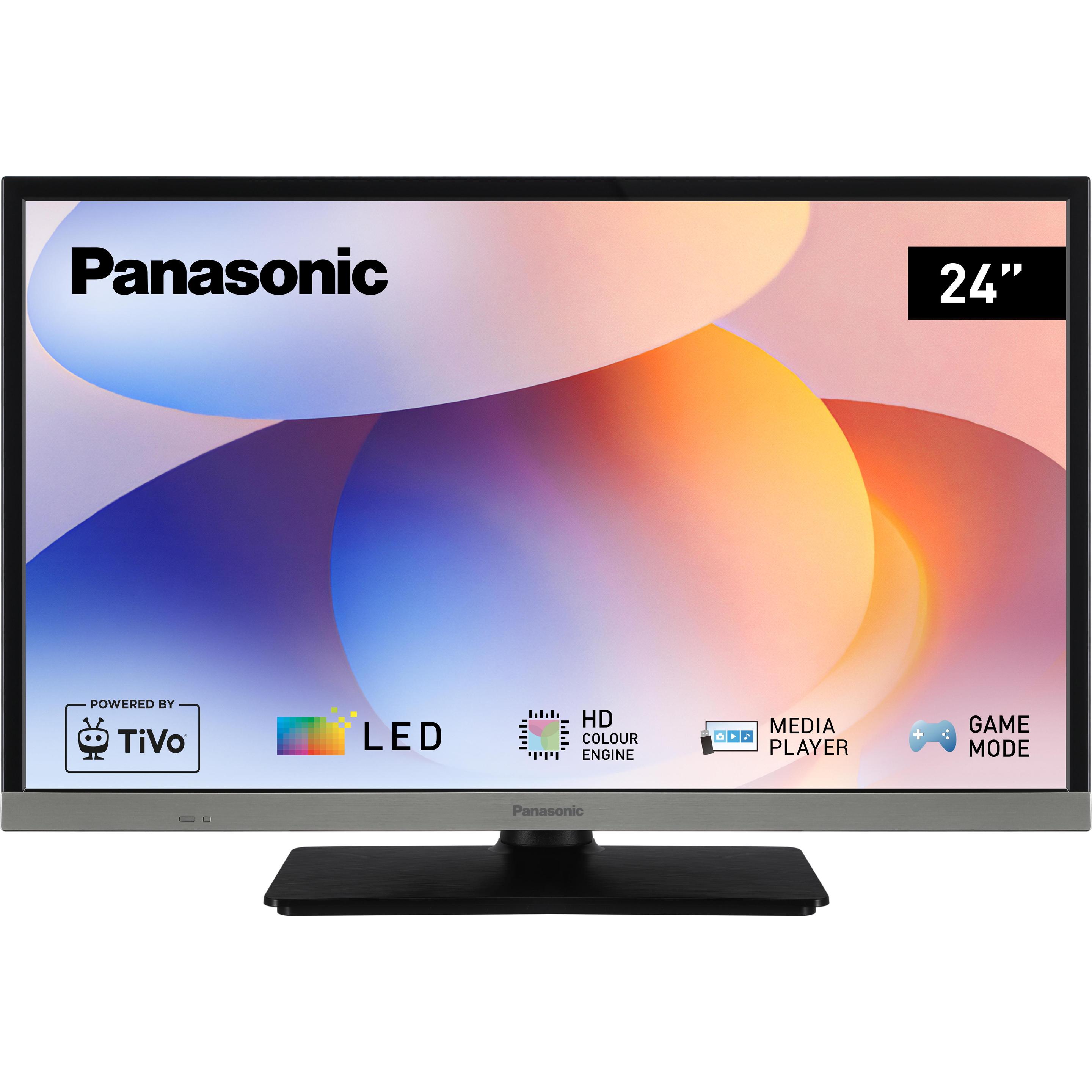 Panasonic TB-24S40AEZ (24", QN93D, LCD, WXGA, 2024), TV, Schwarz