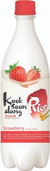 Kooksoondang Rice Makgeolli Strawberry