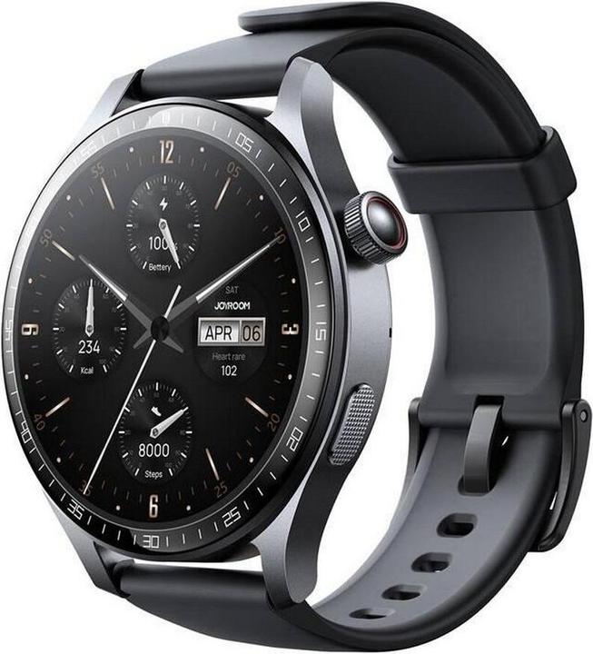 Actual product image Joyroom Classic Series JR-FC2 Pro Smart Watch (Answer/Make Call)-Space Grey (48 mm)