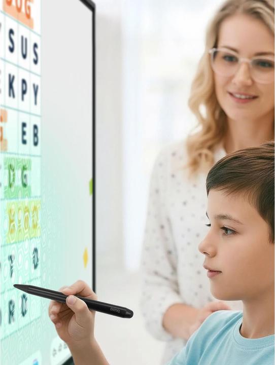 Actual product image BenQ 190,5cm (75") RM7505 Interactive Flatp.UHD Android (Speditionsversand) (3840 x 2160 Pixels, 75")